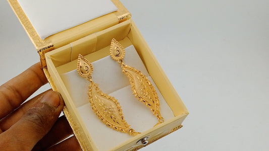 Big earrings
